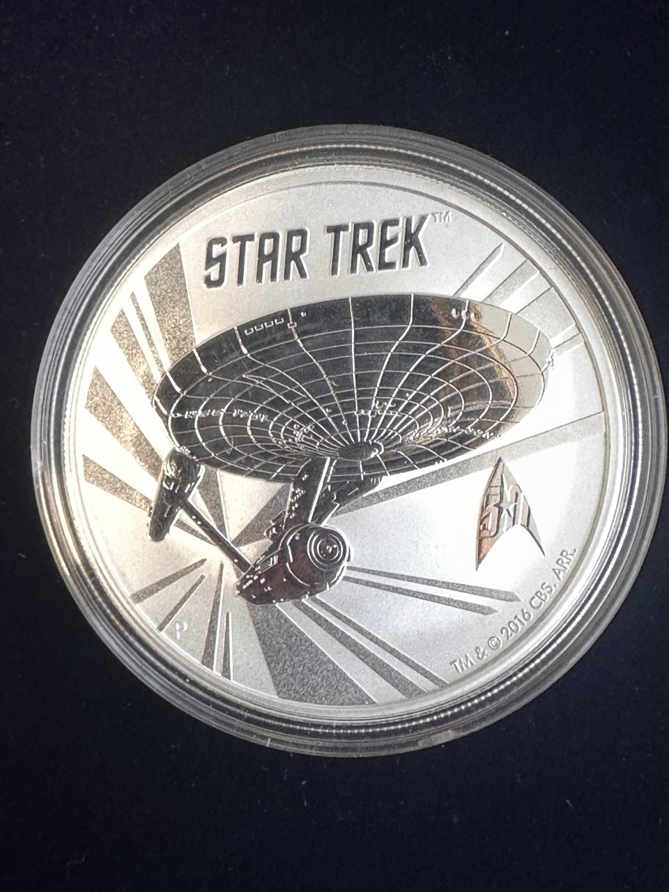 Тувалу 1 долар 2016 року «Зоряний шлях» 0