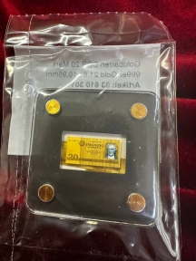 Золотий злиток DDR 20MARK 03610301