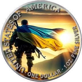 UKRAINE Sunset War – Walking Liberty
