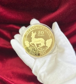 Крюгеранд 50 років інвестиційній монеті