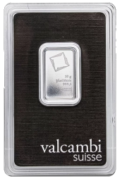 Платиновий злиток VALCAMBI 